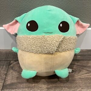 The Mandalorian The Child Grogu Baby Yoda Cuutopia Plush 10"  Mattel NEW